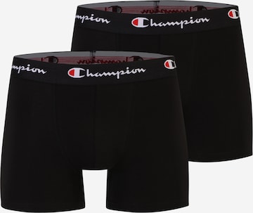 Boxers Champion Authentic Athletic Apparel en noir : devant