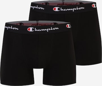 Champion Authentic Athletic Apparel Boxerky – černá: přední strana