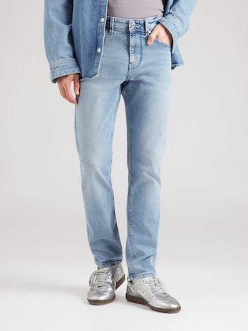 Pepe Jeans Slimfit Kavbojke 'HATCH' | modra barva: sprednja stran