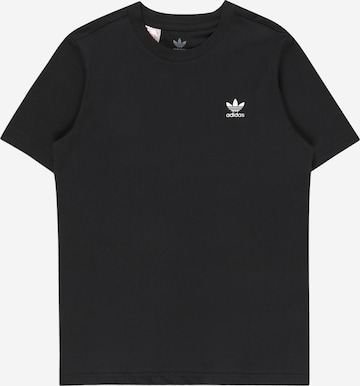 ADIDAS ORIGINALS Shirt 'Adicolor' in Zwart: voorkant