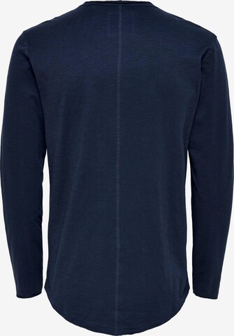 Only & Sons Shirt 'Benne' in Blauw