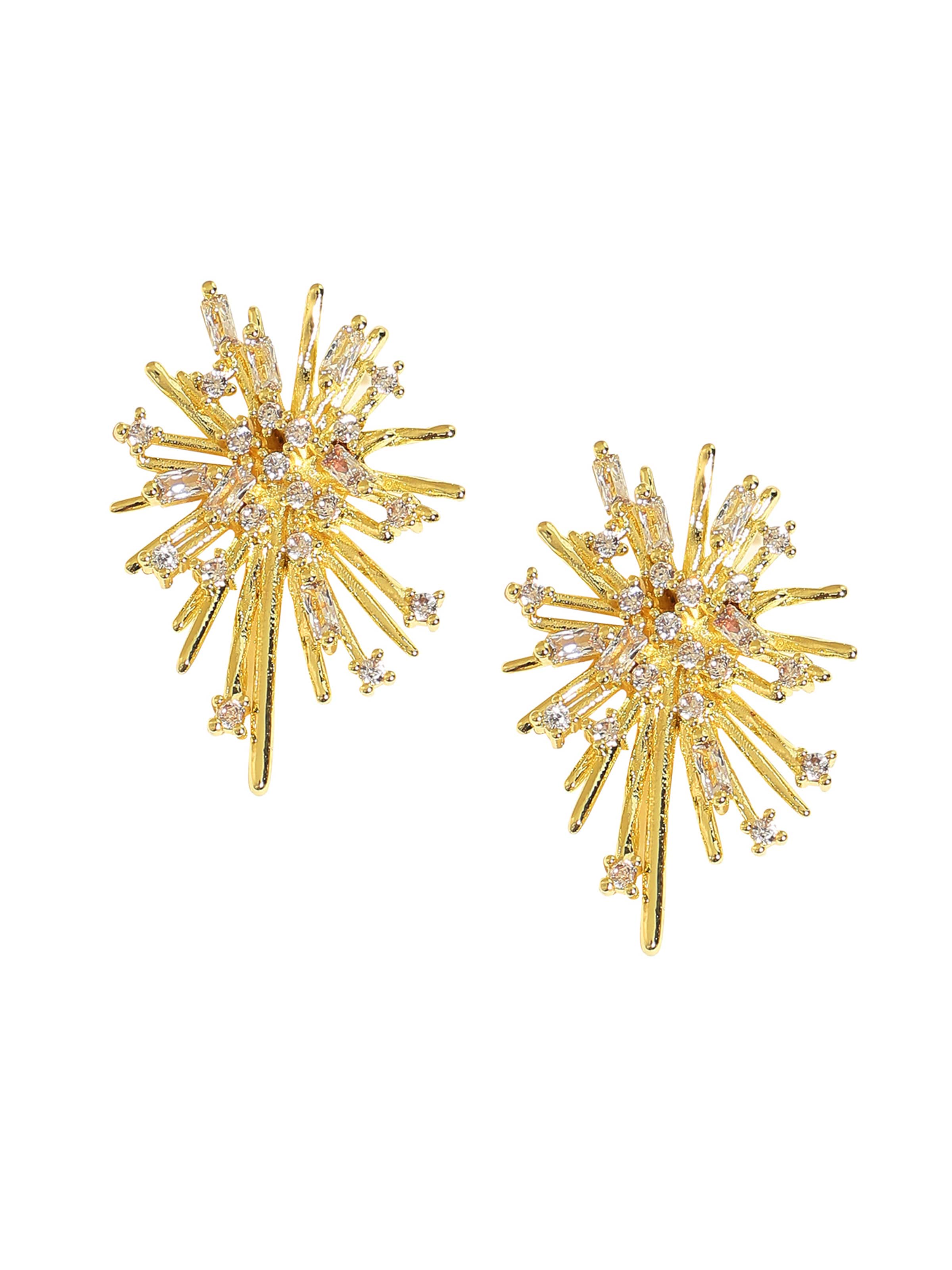 SOHI Fülbevalók 'Nadira' - arany: elől