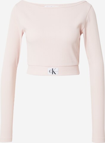 Calvin Klein Jeans Regular Shirt in Pink: predná strana