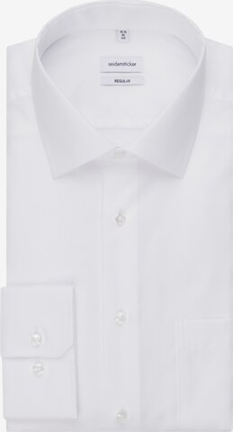 SEIDENSTICKER Regular fit Business Shirt ' Regular ' in White
