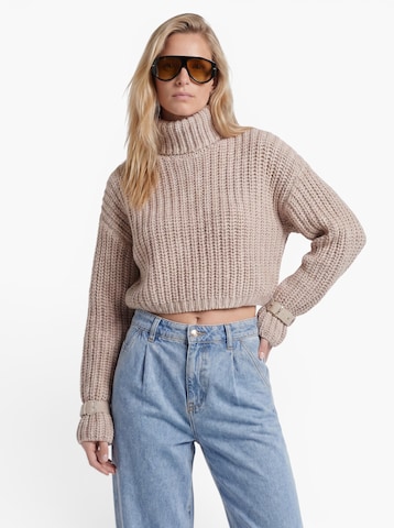Pull-over 'Eike' Hoermanseder en beige : devant