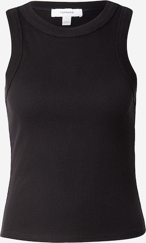 TOPSHOP Top in Black: front