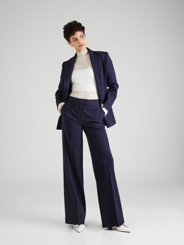 Salsa Jeans Wide leg Pleated Pants in Blue