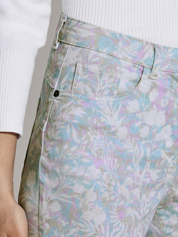 Effilé Pantalon MADELEINE en mélange de couleurs