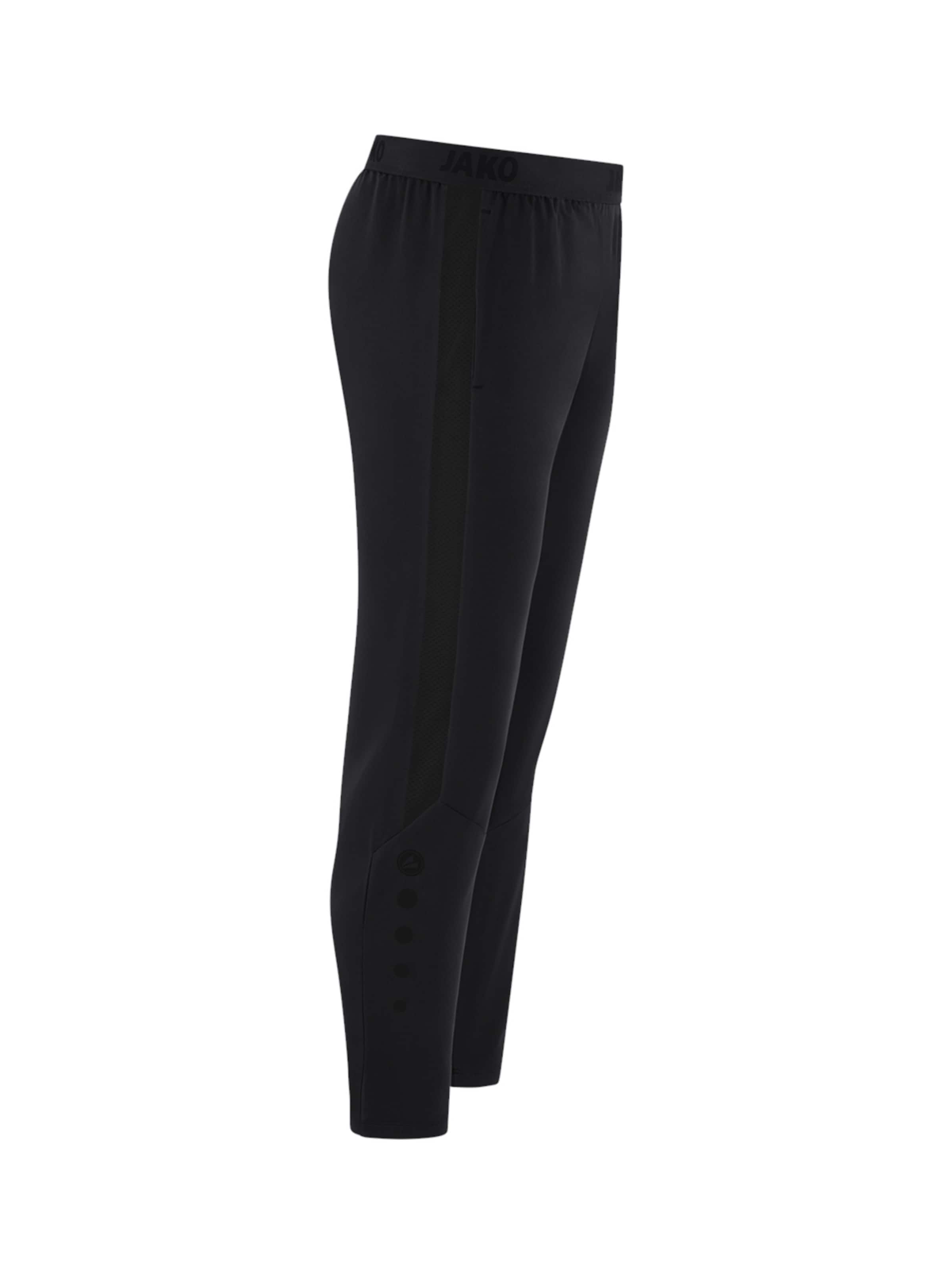 JAKO Tapered Workout Pants 'Power' in Black