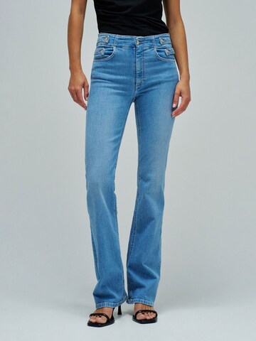 Skinny Jean Salsa Jeans en bleu : devant