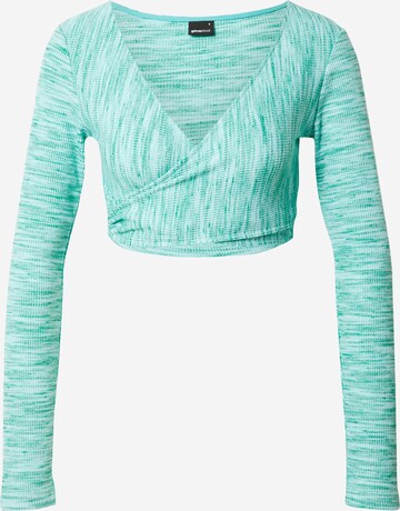 Gina Tricot - Camiseta 'Reggie' en verde: frente