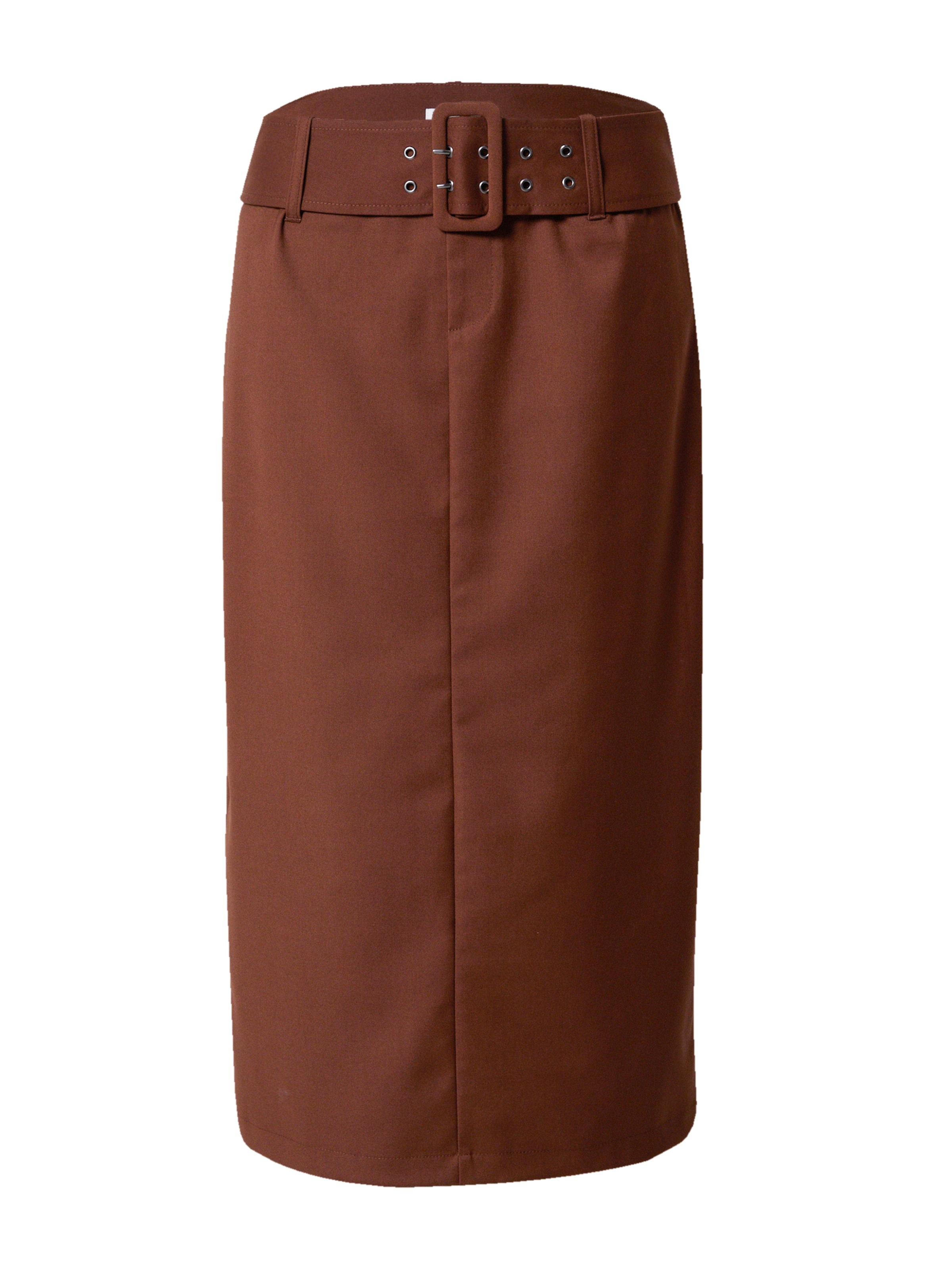 Bella x ABOUT YOU Skirt 'Rhonda' in Brown: front