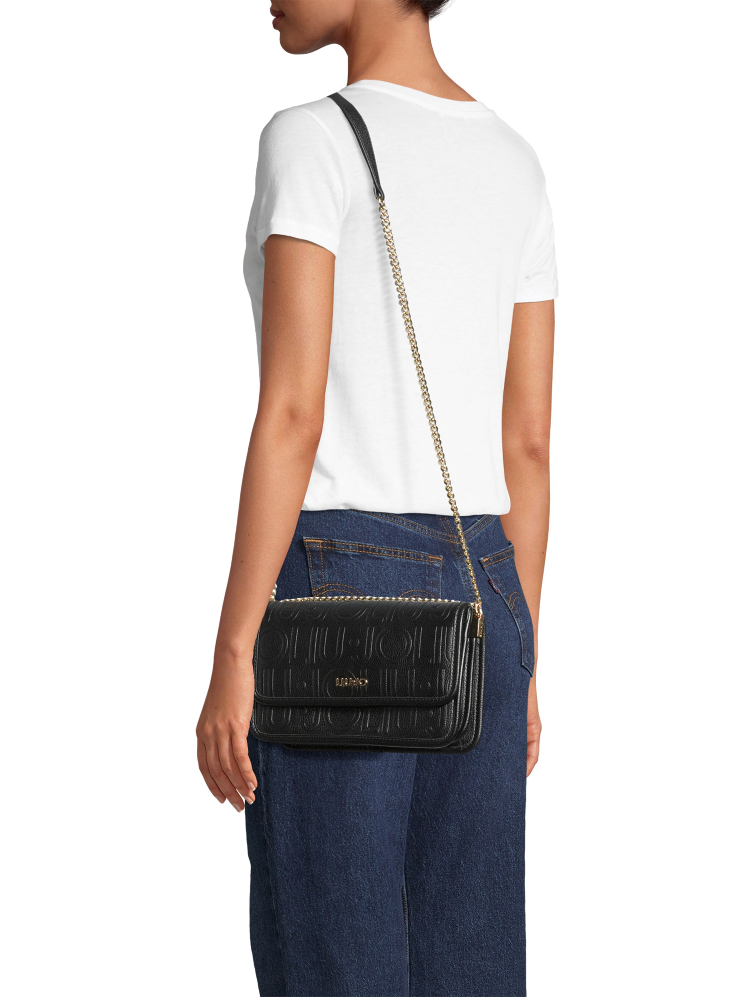 Liu Jo Τσάντα ώμου 'ECS S' σε μαύρο