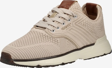 Baskets basses GANT en beige : devant