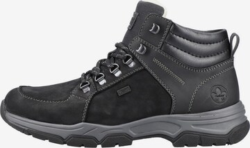 Rieker Lace-Up Boots in Grey