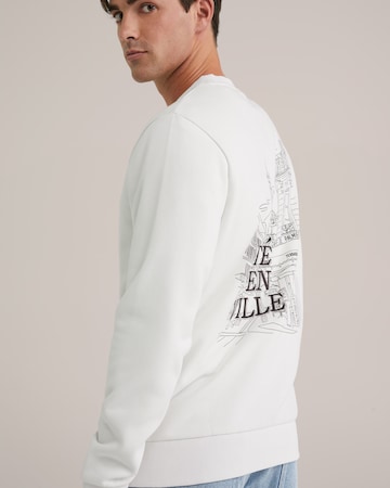 Sweat-shirt WE Fashion en beige