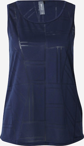 ONLY PLAY Sporttop 'FINA' in Blauw: voorkant