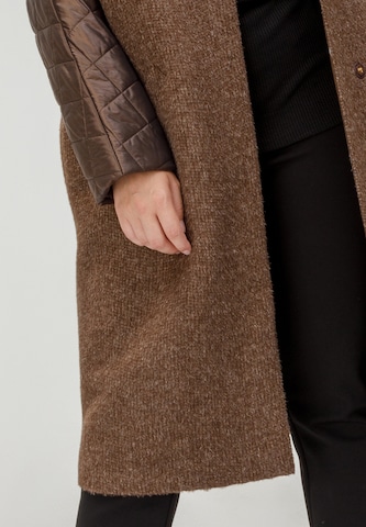 HELMIDGE Between-Seasons Coat in Brown