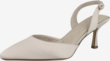 TAMARIS Slingback Pumps in Beige: front