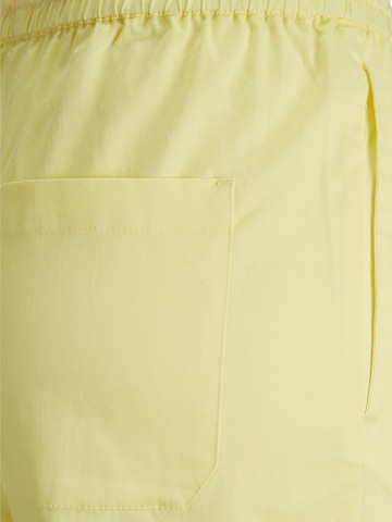 JJXX Regular Trousers 'Alva' in Yellow