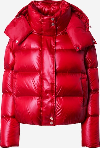 PATRIZIA PEPE Χειμερινό μπουφάν σε κόκκινο: μπροστά