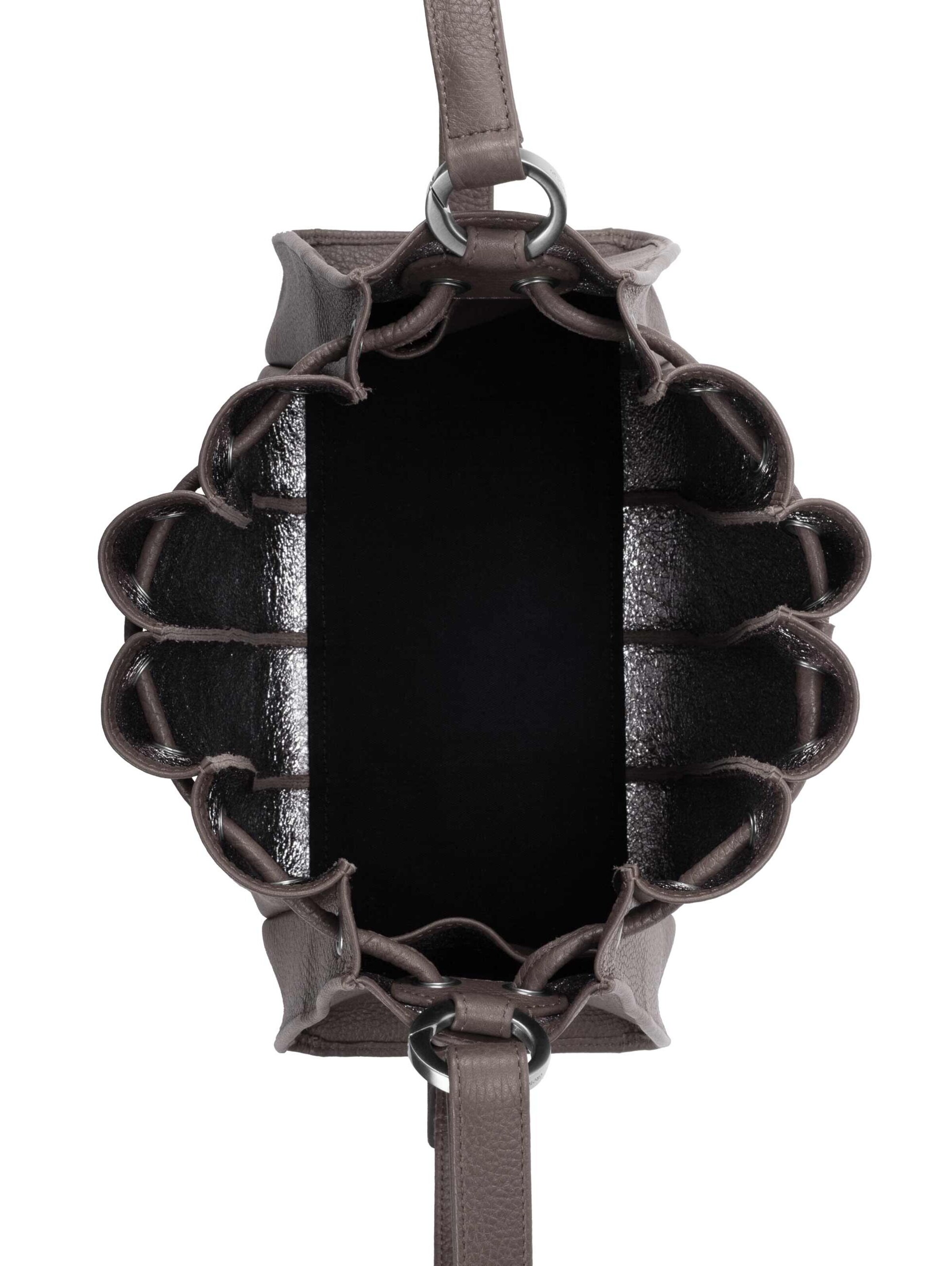 Gretchen Pouch 'Fan' in Grey