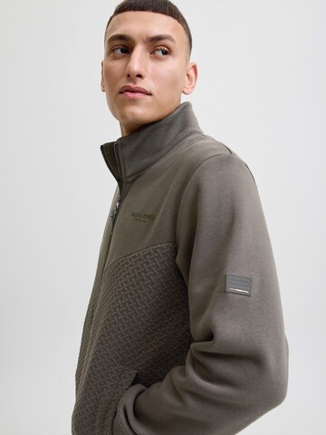 JACK & JONES Sweat jacket 'JPRBLUFRANKIE' in Green
