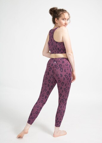 Boochen Skinny Leggings in Purple