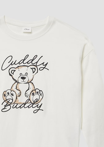 s.Oliver Shirt in Weiß