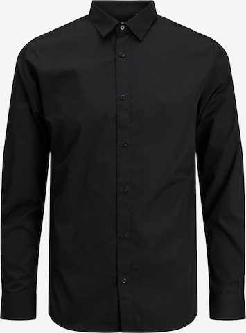 Jack & Jones Plus Regular Fit Skjorte 'Joe' i svart: forside