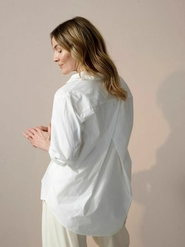 moshi moshi mind Blouse 'Gaia' in Wit