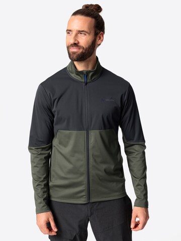 VAUDE Sportsweatjacke 'Yaras Light' in Grün: Vorderseite