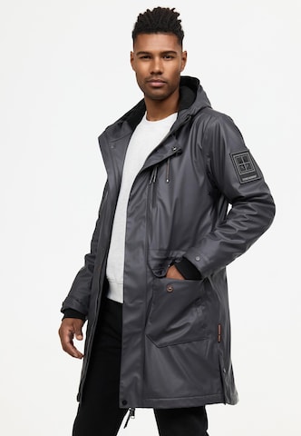 STONE HARBOUR Between-seasons coat 'Verdaan' in Grey: front