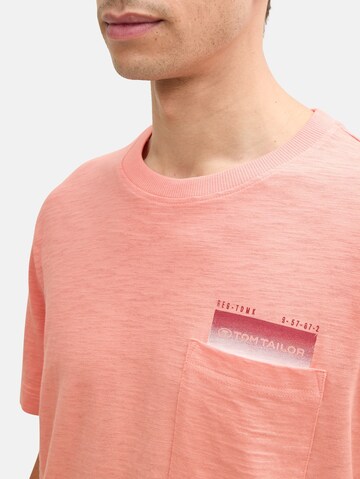 TOM TAILOR Shirt in Oranje
