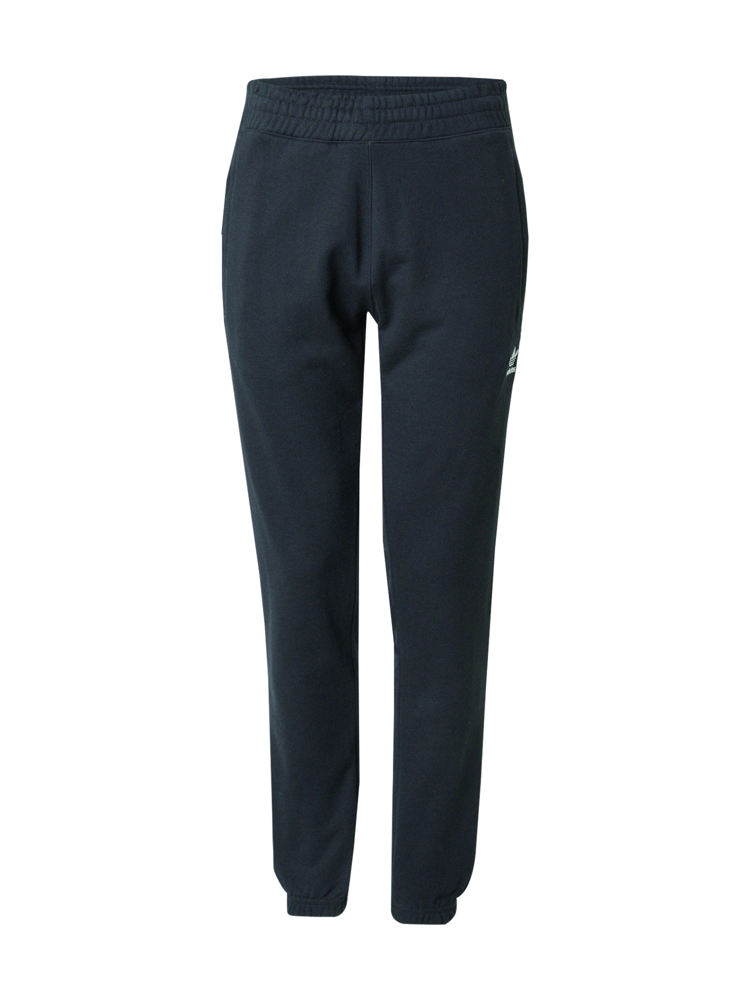 Tapered Pantaloni 'Essential' di ADIDAS ORIGINALS in nero: frontale