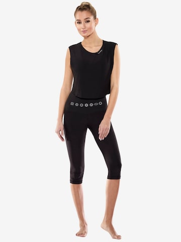 Winshape Skinny Παντελόνι φόρμας 'Hwl212C' σε μαύρο