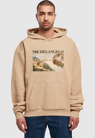 Merchcode Sweatshirt in Beige: Vorderseite