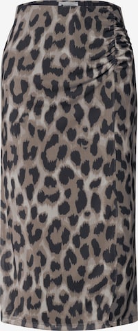 STREET ONE - Falda 'Pepica' en beige: frente