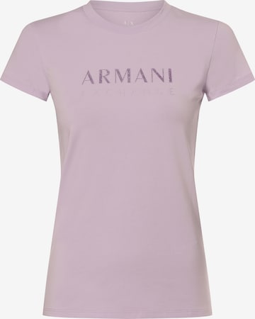 ARMANI EXCHANGE Shirt in Lila: predná strana