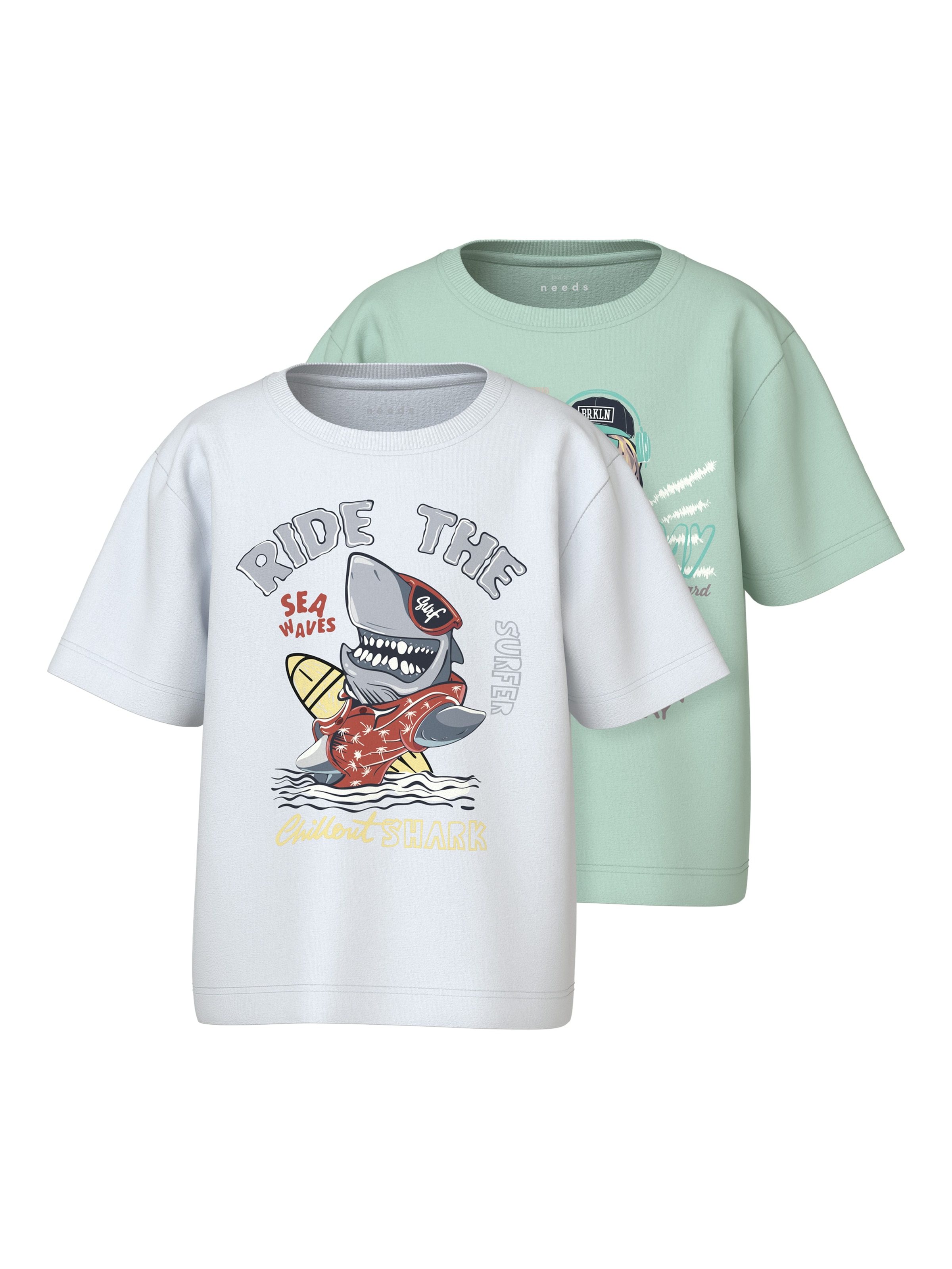 NAME IT Shirt 'NMMVANYO' in Green: front