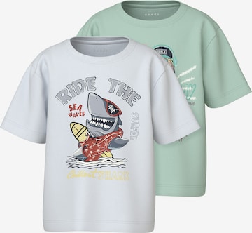 žalia NAME IT Marškinėliai 'NMMVANYO': priekis