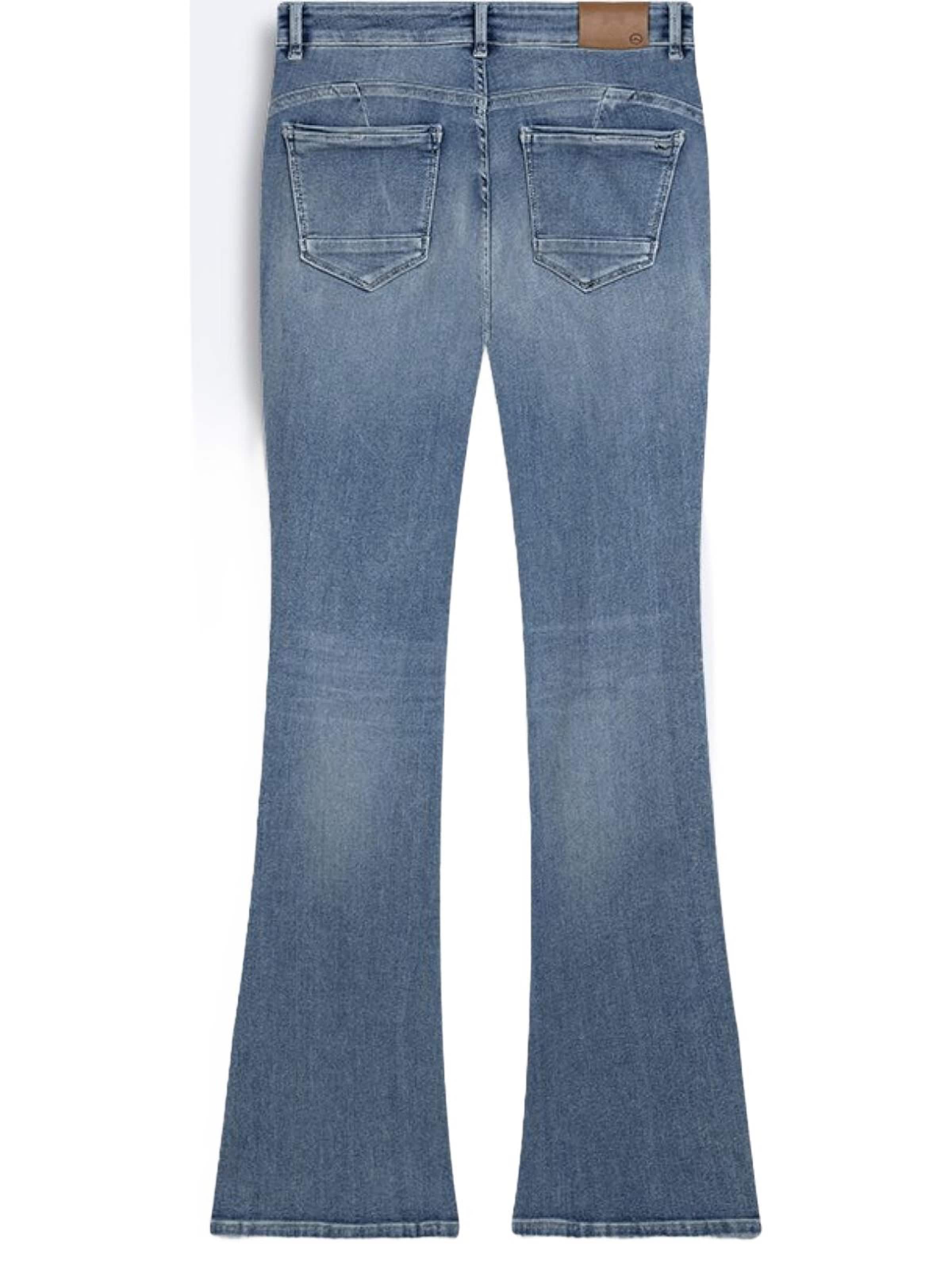 LTB Jeans - Acampanado Vaquero 'LTB Jeans Novı High Waist Flare Leg Jeanshose' en azul