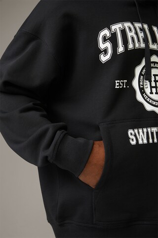 STRELLSON Sweatshirt ' Nadav ' in Black