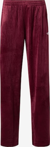 Largi Pantaloni 'ESS' de la ADIDAS ORIGINALS pe roșu: față