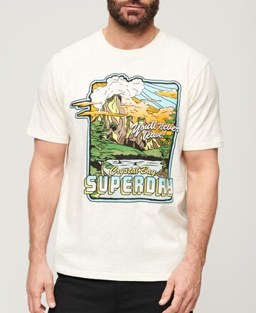 Superdry T-Shirt in Weiß