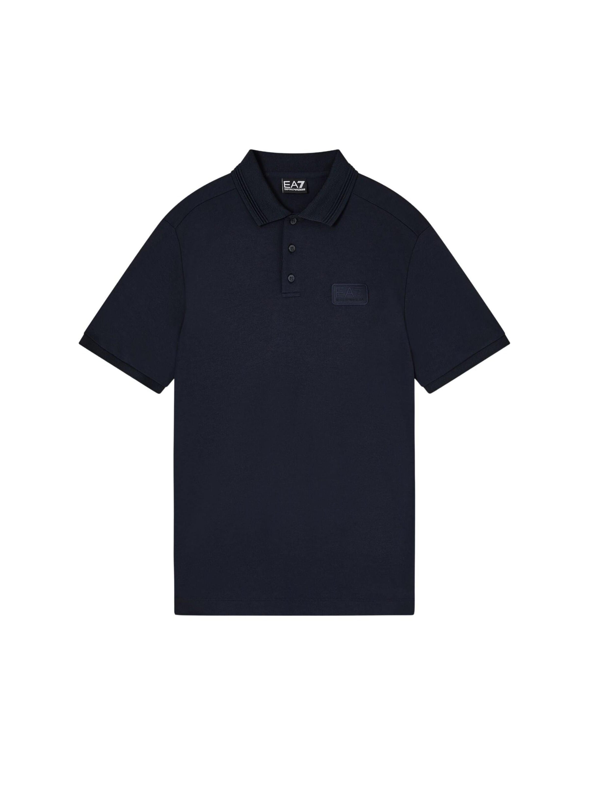 EA7 Emporio Armani Shirt in Blauw: voorkant