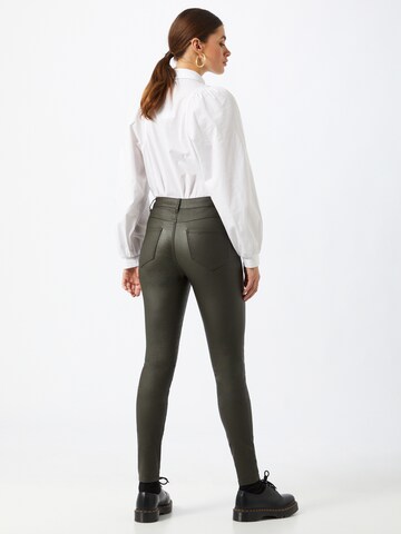 VILA Skinny Jeans 'Commit' in Groen