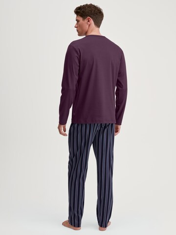 CALIDA Pyjama lang 'Relax Streamline'‌‌‌ in Lila