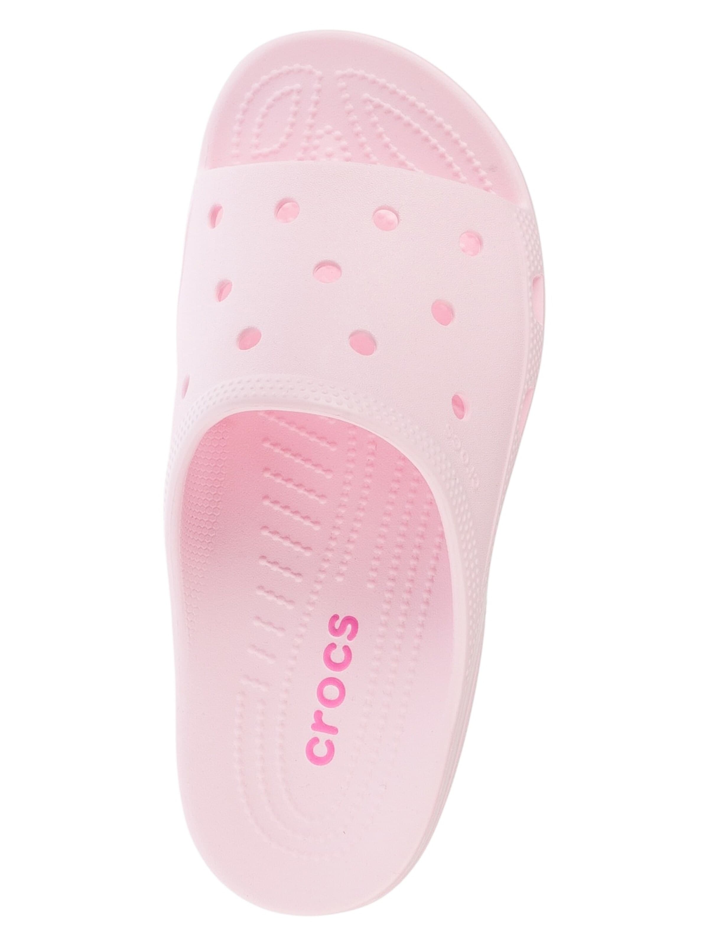Claquettes / Tongs 'Crocs Saturday Slide W' Crocs en rose