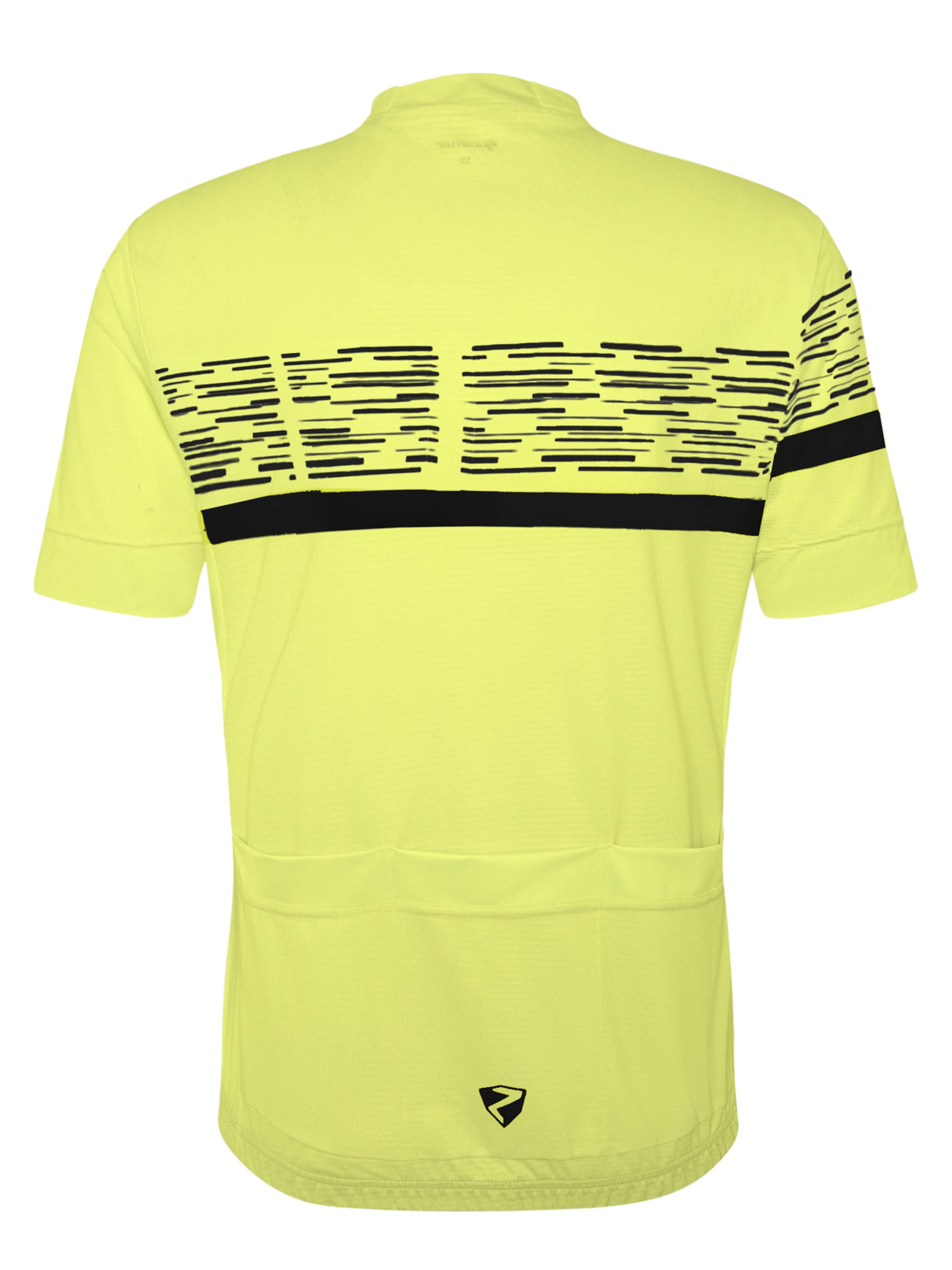 ZIENER Performance Shirt 'NEMIC-Z ' in Yellow